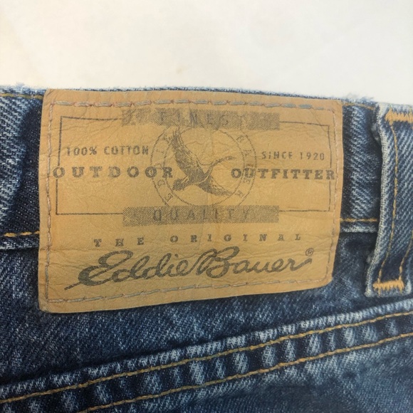 Eddie Bauer Button Up Jeans 100% Cotton - Picture 4 of 7